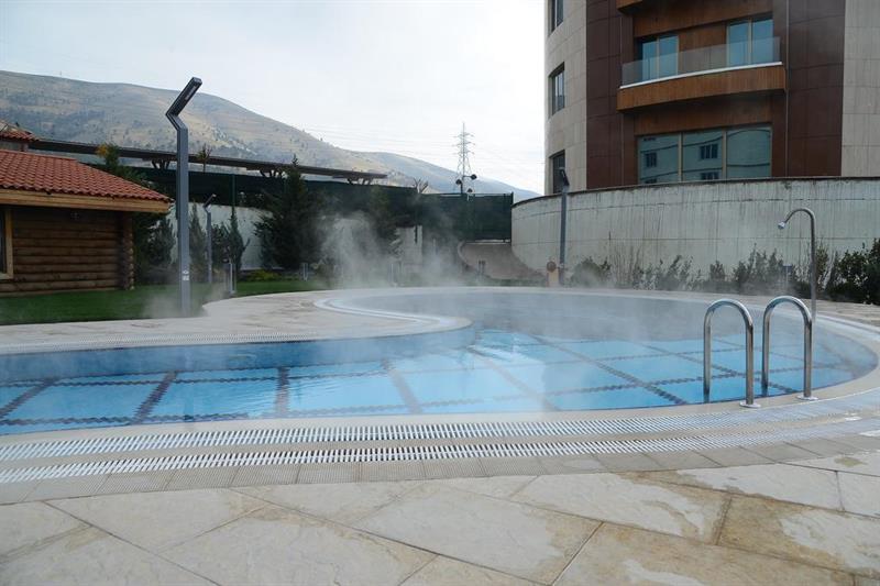 Titanic Hotel & Spa Sulaymaniyah Exterior photo Thermal pool in Polikarya